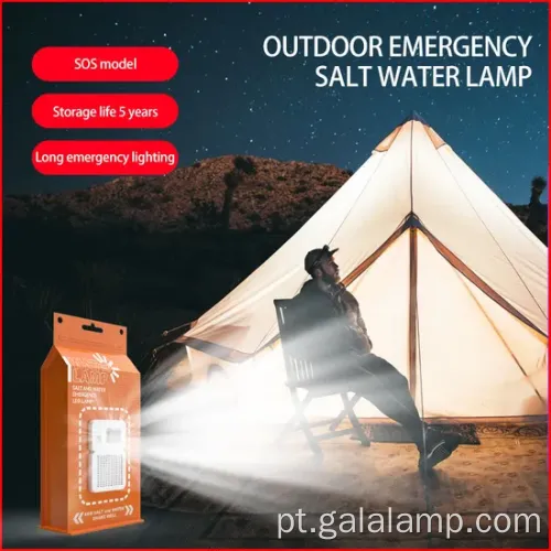 Luz LED versátil para aventuras de acampamento de água salgada